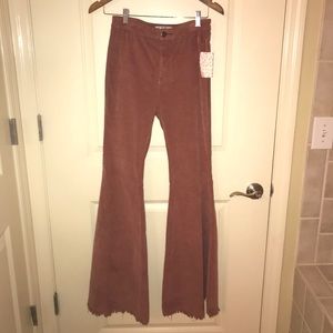 Free People Rose Flare Jean